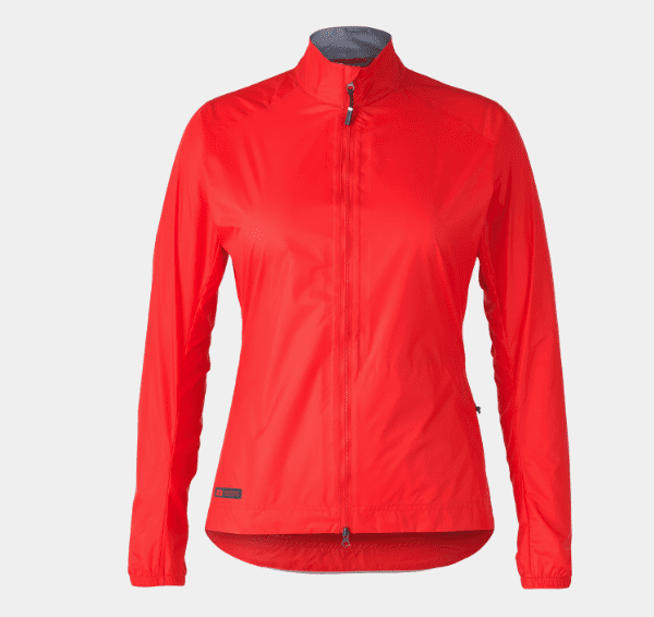 The Circuit Women's Rain Cycling Jacket has you covered when wet weather rolls in and eliminates any excuses to avoid having a great ride. Plus, it packs easily into itself and fits right in your jersey pocket for easy storage when the storm settles.